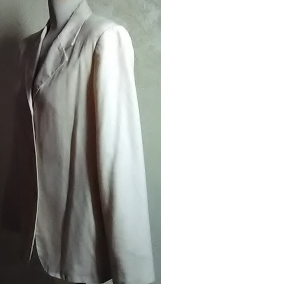Sag Harbor New Cream Blazer Size 14 - Picture 4 of 6